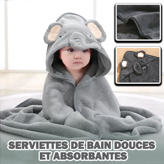 Serviette de bain pour bébé