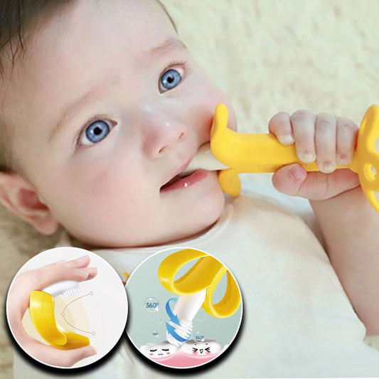 Brosse à dents en silicone pour bébé