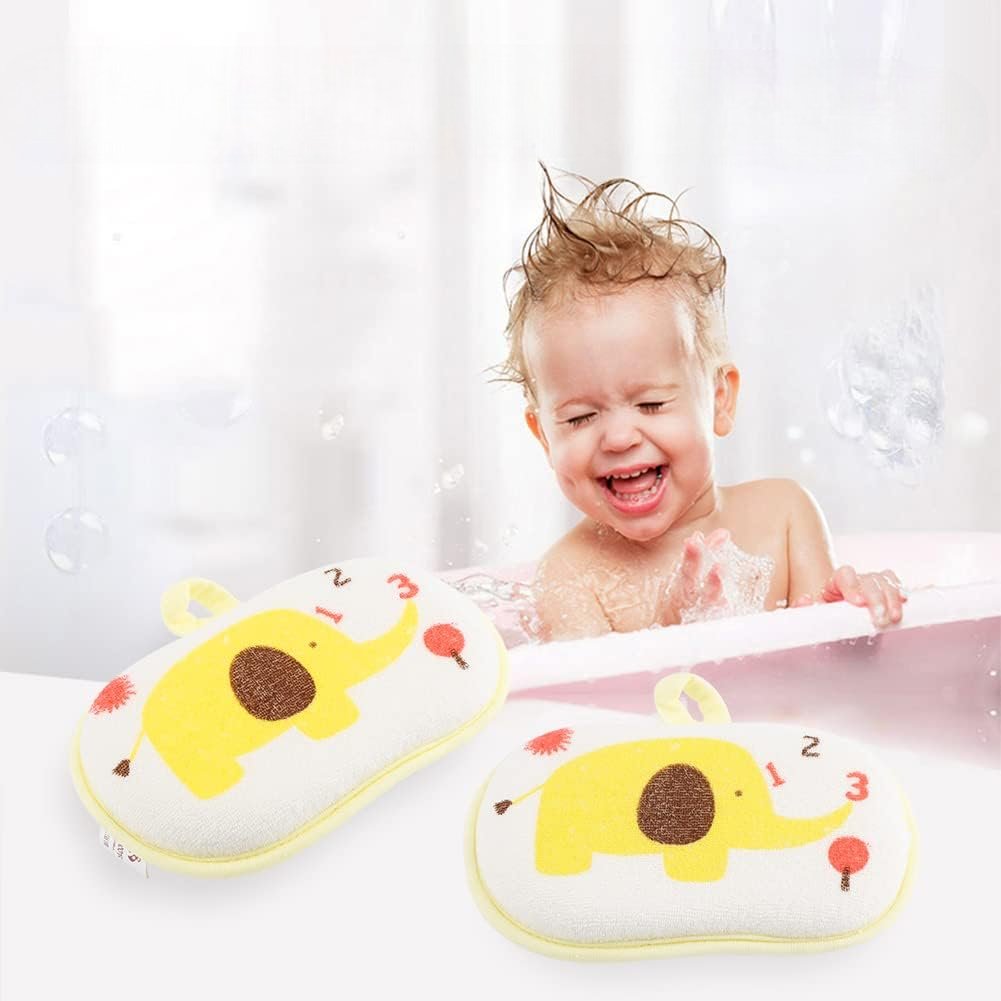 Eponge de Bain - BabyBathSponge™ - Jaune - Ma boutique