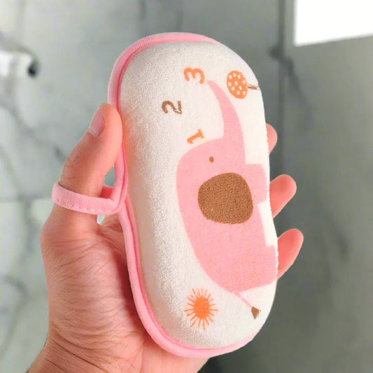 Eponge de Bain - BabyBathSponge™ - Rose - Ma boutique