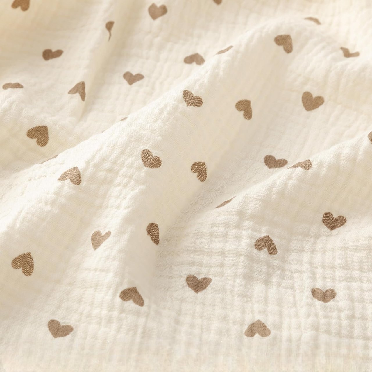 Serviette pour bebe - CottonBabyTowel™ - Coeur - Le Paradis Bebe