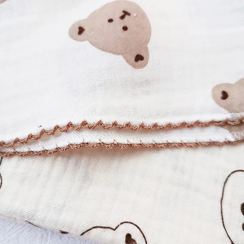 Serviette pour bebe - CottonBabyTowel™ - Ours - Le Paradis Bebe